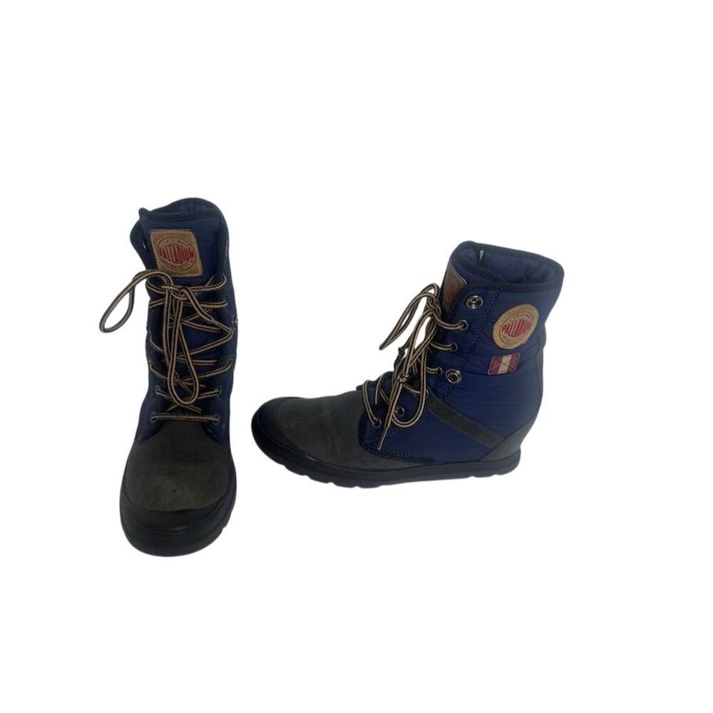 Palladium Women's Multicolor Ankle Bootie Size 7.5 Casual Lace Up